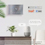 BHP-8000-WIFI-SS 3H2C Smart Home Wärmepumpe Runder Raum Bürstenspiegelgehäuse Thermostat mit WiFi, AC 24V – Bild 12