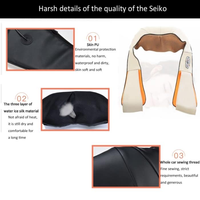 USB-Ladevibrationsmaschine Nackenschal Kneten des Schultervibrationsmassagegeräts – Bild 6