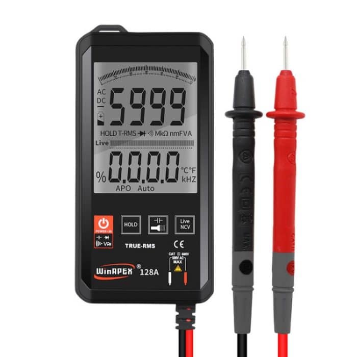 HC5485.jpg HY128A Herkömmlicher Bildschirm Ultradünnes Smart-Digitalmultimeter mit Volldünnfunktion Vollautomatisches hochpräzises Multimeter mit echtem Effektivwert – Bild 1