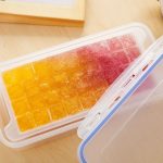 Kleine quadratische Eisformschalen Mehrschichtige Form mit Abdeckung Eisaufbewahrungsbox, 4 Schichten – Bild 3