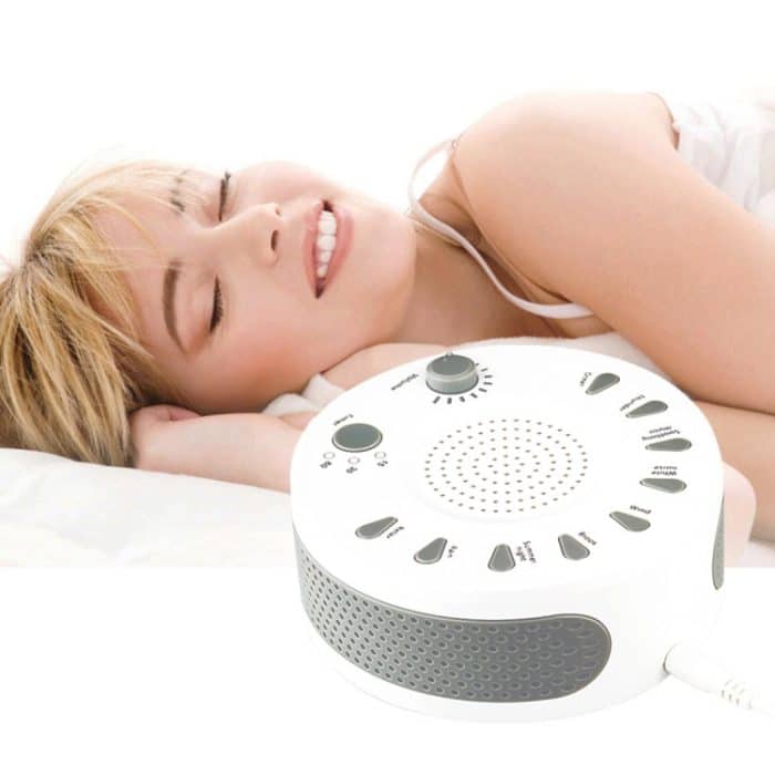 HC5589W.jpg White Noise Machine-Schlafhilfegerät verbessert den Schlaf mit neun zeitgesteuerten Musikstücken, UNM-GH-006 – Bild 1