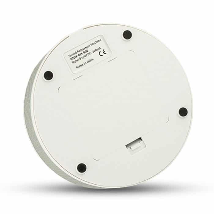 White Noise Machine-Schlafhilfegerät verbessert den Schlaf mit neun zeitgesteuerten Musikstücken, UNM-GH-006 – Bild 4