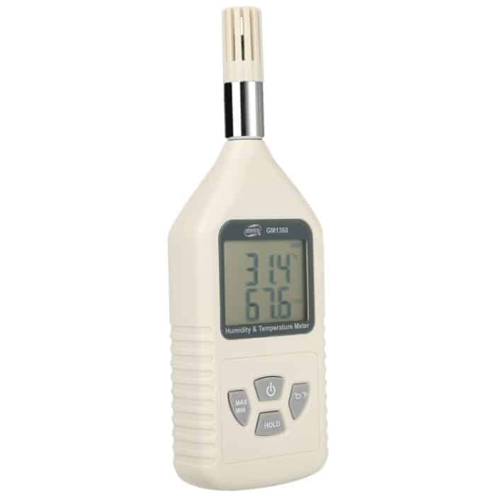 Benetech GM1360 LCD-Sondenindustrie digitaler Luftfeuchtigkeits- und Temperaturzähler – Bild 2