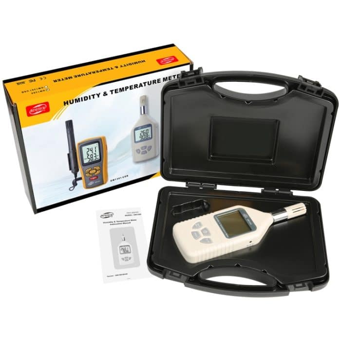 Benetech GM1360 LCD-Sondenindustrie digitaler Luftfeuchtigkeits- und Temperaturzähler – Bild 5