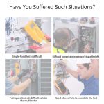 BSIDE ADM66 Handheld Household 6000 Count AC / DC-Stromspannungskondensator Automatikbereichsmultimeter mit LCD-Hintergrundbeleuchtung und Kartensteckplatzfunktion – Bild 13