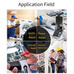 BSIDE ADM66 Handheld Household 6000 Count AC / DC-Stromspannungskondensator Automatikbereichsmultimeter mit LCD-Hintergrundbeleuchtung und Kartensteckplatzfunktion – Bild 14