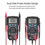 BSIDE ADM66 Handheld Household 6000 Count AC / DC-Stromspannungskondensator Automatikbereichsmultimeter mit LCD-Hintergrundbeleuchtung und Kartensteckplatzfunktion – Bild 3