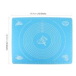 2 PCS Mehrzweckbacken Notwendiges Silikon Kneten Teigpad / Mehlpad / Wärmeisolierung Mahlzeit Pad Zufällige Farbabgabe – Bild 3