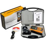 Beneteech GM8902 + LCD-Display Digital Digital Anemometer Luftstrom Windgeschwindigkeitszähler – Bild 5