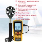 Beneteech GM8902 + LCD-Display Digital Digital Anemometer Luftstrom Windgeschwindigkeitszähler – Bild 6