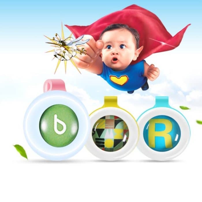 5 PCS Anti-Moskito-Schnalle Knopf Pflanze Ätherisches Öl Inner Core Bugs Away, zufällige Farbabgabe – Bild 3