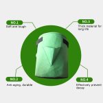 6 Taschen, 26 l/7 Gallonen, Vlies-Erdbeer-Pflanzbeutel aus Filz, Größe: 30 x 35 cm, Size: 30X35cm – Bild 3