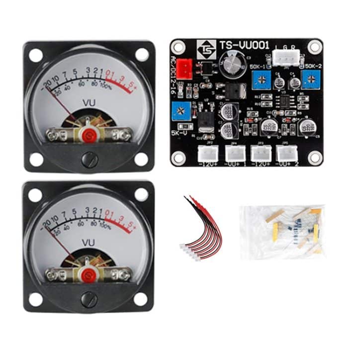 TR-35W VU Meter Stromverstärker-Verstärker DB-Tabelle Audioebene Kopfzähler Sounddruckmesser – Bild 2