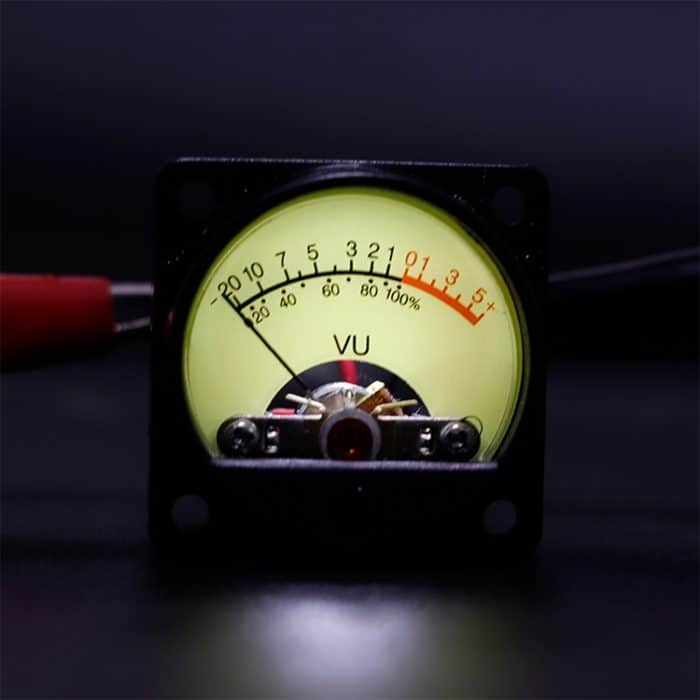 TR-35 VU Meter Stromverstärker-Verstärker DB-Tabelle Audioebene Kopfzähler Sounddruckmesser – Bild 5