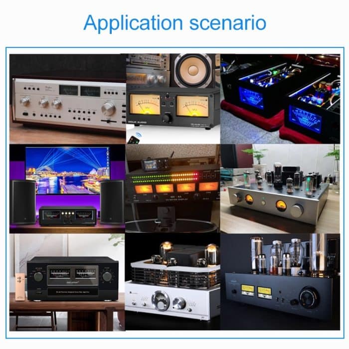 TR-35 VU Meter Stromverstärker-Verstärker DB-Tabelle Audioebene Kopfzähler Sounddruckmesser – Bild 6