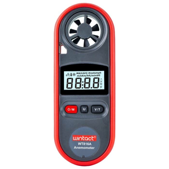 HC5708.jpg WTINTACT WT816A Digitales elektronisches Thermometer-Anemometer – Bild 1