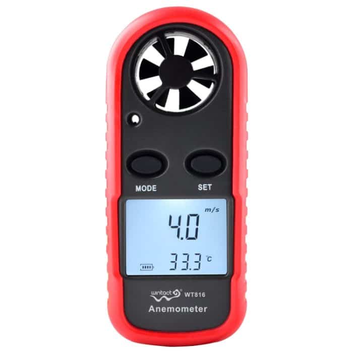HC5709.jpg WTINTACT WT816 Digitales elektronisches Thermometer-Anemometer – Bild 1