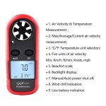 WTINTACT WT816 Digitales elektronisches Thermometer-Anemometer – Bild 4