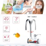 3s Fast Heat Electrothermal Drehbarer Wasserhahn Wasserhahn mit Digitalanzeige, 220V, Größe: S. – Bild 3