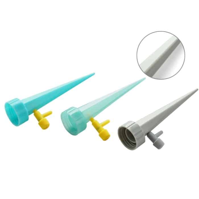 12 PCS Einstellventil Automatische Bewässerungsvorrichtung Wassersickervorrichtung, zufällige Farbabgabe – Bild 3