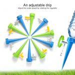 12 PCS Einstellventil Automatische Bewässerungsvorrichtung Wassersickervorrichtung, zufällige Farbabgabe – Bild 7