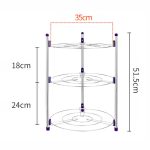 Multifunktions-Küchentopfhalter Dreischichtiger Wok-Suppentopf Edelstahl-Topfhalter – Bild 3