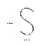 kn082 10 in 1 Edelstahl-Küche-Werkzeug-Haken-Set – Bild 2