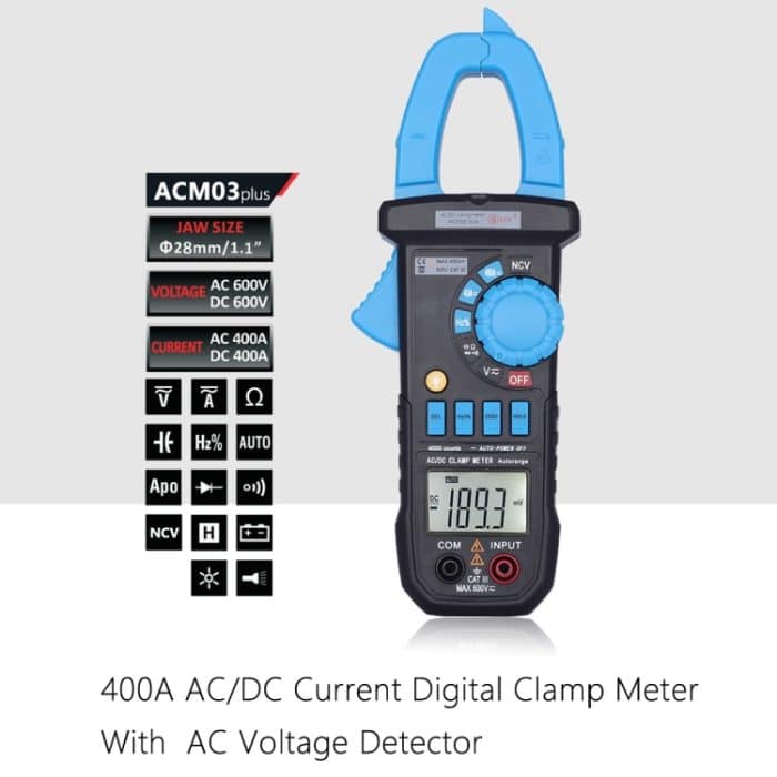 BSIDE ACM03 Plus 400A AC / DC Clamp Meter – Bild 4
