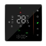 BHT-006GBLW 95–240 V AC 16 A Smart Home Heizungsthermostat für EU-Box, Steuerung der elektrischen Heizung nur mit internem Sensor und externem Sensor und WLAN-Verbindung, BHT-006GBLW