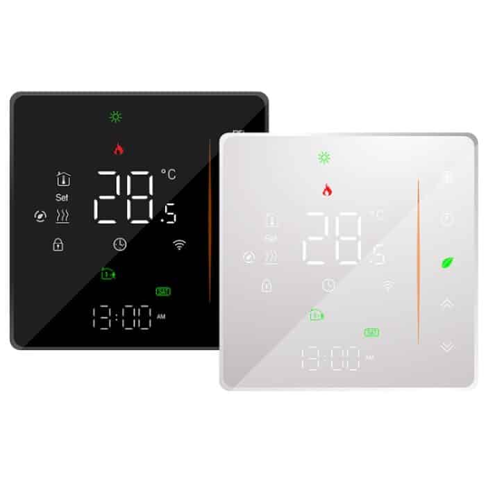 BHT-006GCLW 95–240 V AC 5 A Smart Home Heizungsthermostat für EU-Box, Steuerung der Kesselheizung nur mit internem Sensor, WLAN, BHT-006GCLW – Bild 2