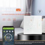BHT-006GCLW 95–240 V AC 5 A Smart Home Heizungsthermostat für EU-Box, Steuerung der Kesselheizung nur mit internem Sensor, WLAN, BHT-006GCLW – Bild 5