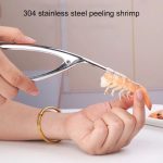 2 PCS 304 Garnelenschälwerkzeug aus Edelstahl Meeresfrüchte-Muschelentferner Küchenhelfer – Bild 10