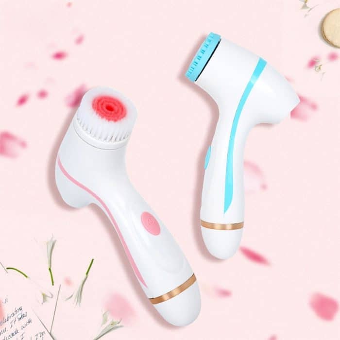 CNaier AE-868 Batteriebetriebener elektrischer Gesichtsreiniger mit Silikon-Ultraschallvibration für die Gesichtshautpflege, AE-868(Pink), AE-868(Blue) – Bild 14