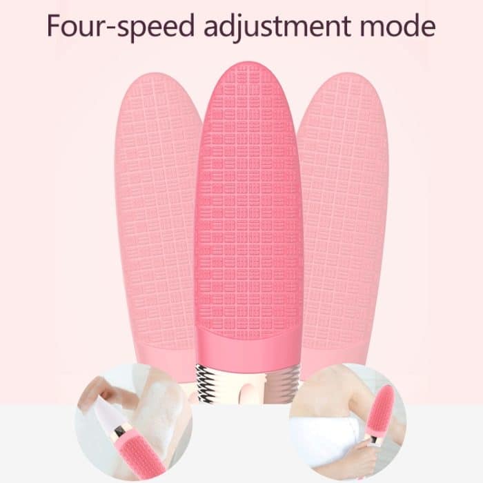 CNaier AE-8381 Wasserdichte Vibrations-Silikon-Elektromassagebad-Körperbürste für den Haushalt – Bild 7