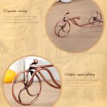 Dining Bar Weinkabinett Mode Kreative Schmiedeeisen Dekorationen Sechs Weingläser Rack Weinregal – Bild 6