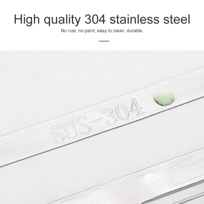 304 Edelstahl der Wand befestigte Küche Einhängegestell Messerhalter – Bild 4