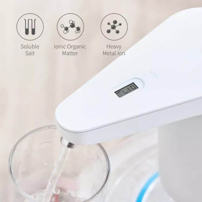 Original Xiaomi Youpin XiaoLang TDS Automatischer Mini-Touch-Schalter Wasserpumpe Drahtloser wiederaufladbarer elektrischer Spender (weiß) – Bild 5