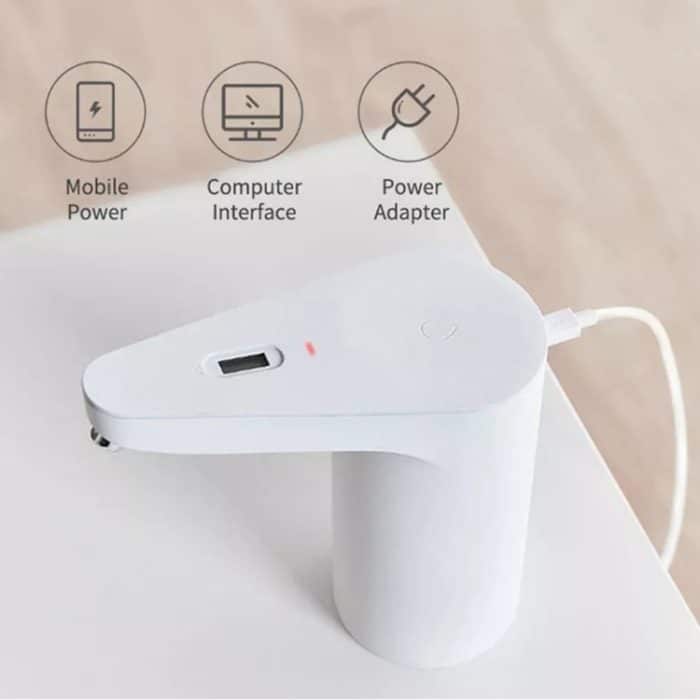 Original Xiaomi Youpin XiaoLang TDS Automatischer Mini-Touch-Schalter Wasserpumpe Drahtloser wiederaufladbarer elektrischer Spender (weiß) – Bild 7