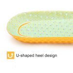 1 Paar Sport-Stoßdämpfung, atmungsaktiv, weich, dick, schweißabsorbierend, Einlegesohlen für Männer/Frauen, Größe: L (41–46 Yards), Size: L(41-46 Yards) – Bild 4