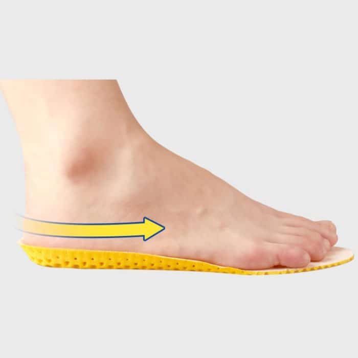 1 Paar Sport-Stoßdämpfung, atmungsaktiv, weich, dick, schweißabsorbierend, Einlegesohlen für Männer/Frauen, Größe: L (41–46 Yards), Size: L(41-46 Yards) – Bild 7