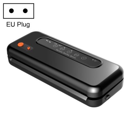 Haushaltsgewerbliche Lebensmittel-Vakuum-Kunststoffverpackungsmaschine, Versiegelungsmaschine, EU-Stecker, Food EU Plug (Black), Food EU Plug (White)