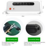 Haushaltsgewerbliche Lebensmittel-Vakuum-Kunststoffverpackungsmaschine, Versiegelungsmaschine, EU-Stecker, Food EU Plug (Black), Food EU Plug (White) – Bild 4