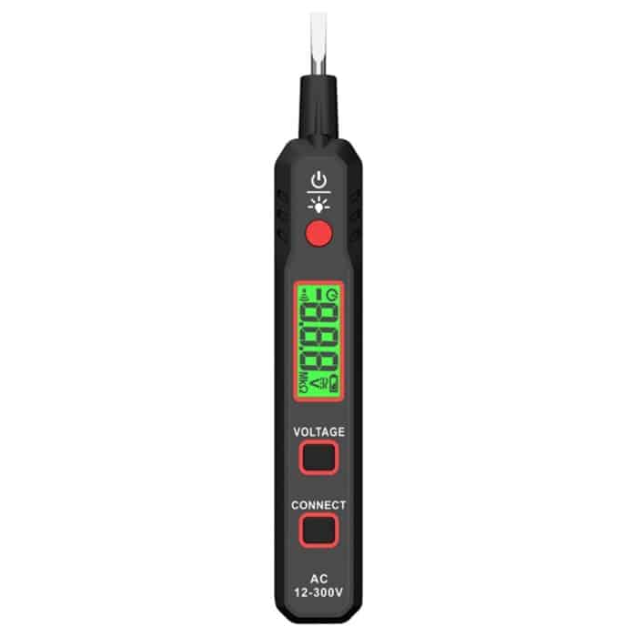 HABOTESA HT89 Kontakttyp Hochempfindlicher LCD-Digitalanzeige-Ton- und Lichtalarm-Teststift – Bild 1