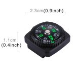 10 PCS 20mm Outdoor Sport Camping Wandern Zeiger Guider Kunststoff Kompass Wanderer Navigation, zufällige Farblieferung – Bild 4