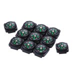 10 PCS 20mm Outdoor Sport Camping Wandern Zeiger Guider Kunststoff Kompass Wanderer Navigation, zufällige Farblieferung – Bild 5