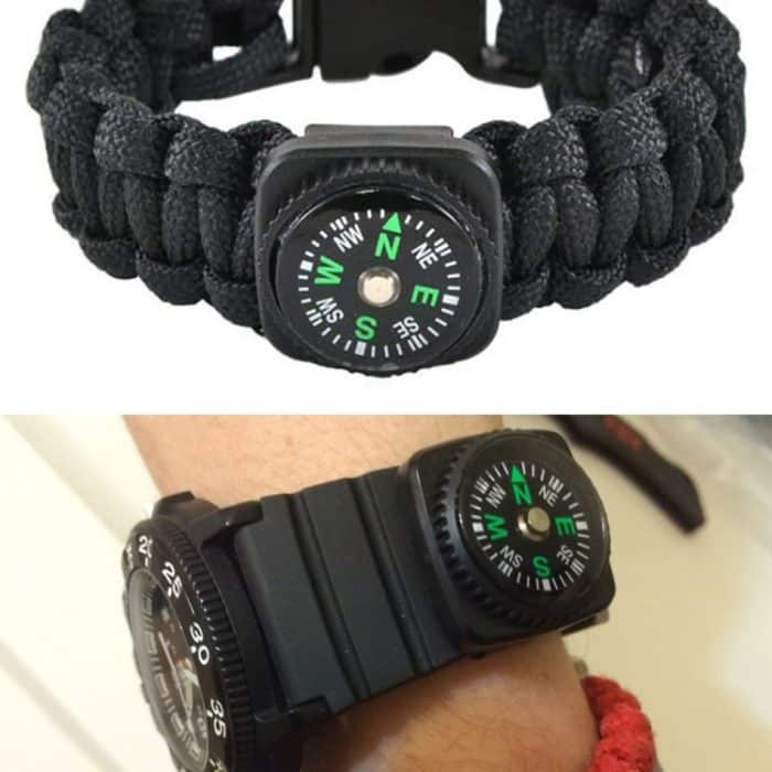 10 PCS 20mm Outdoor Sport Camping Wandern Zeiger Guider Kunststoff Kompass Wanderer Navigation, zufällige Farblieferung – Bild 6