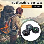 20 PCS 15mm Outdoor Sport Camping Wandern Zeiger Guider Kunststoff Kompass Wanderer Navigation, zufällige Farblieferung – Bild 5