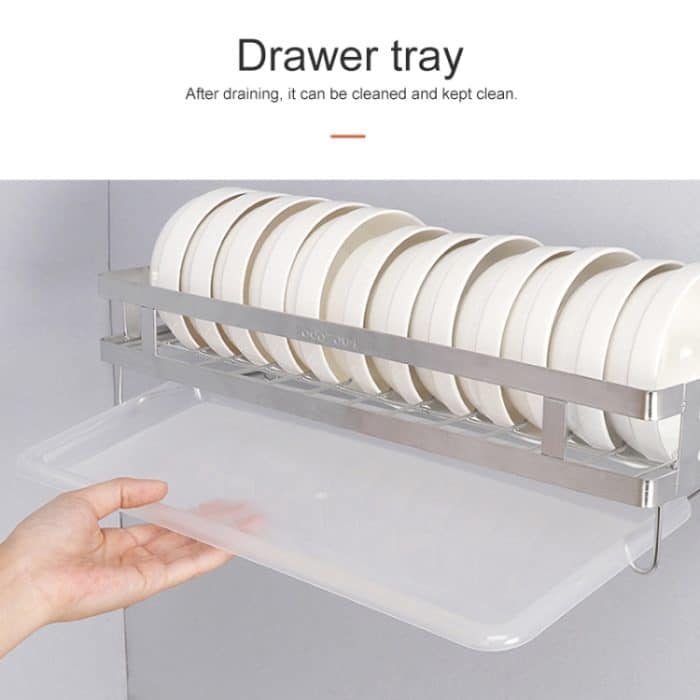 304 Edelstahl der Wand befestigte Küche Einhängegestell Gewürzhalter – Bild 5