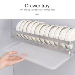 304 Edelstahl der Wand befestigte Küche Einhängegestell Gewürzhalter – Bild 9