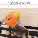 Wandmontiertes Küchenregal aus Edelstahl mit Doppelkäfig, Essstäbchen-Kanisterhalter, Chopsticks Canister Holder – Bild 7